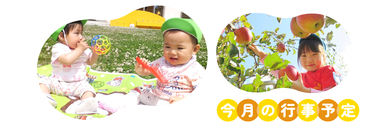 今月の行事予定