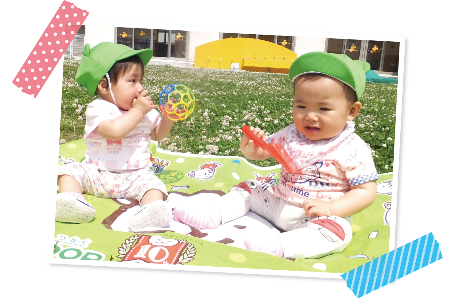 園の様子　つぼみ組(0・1歳児)